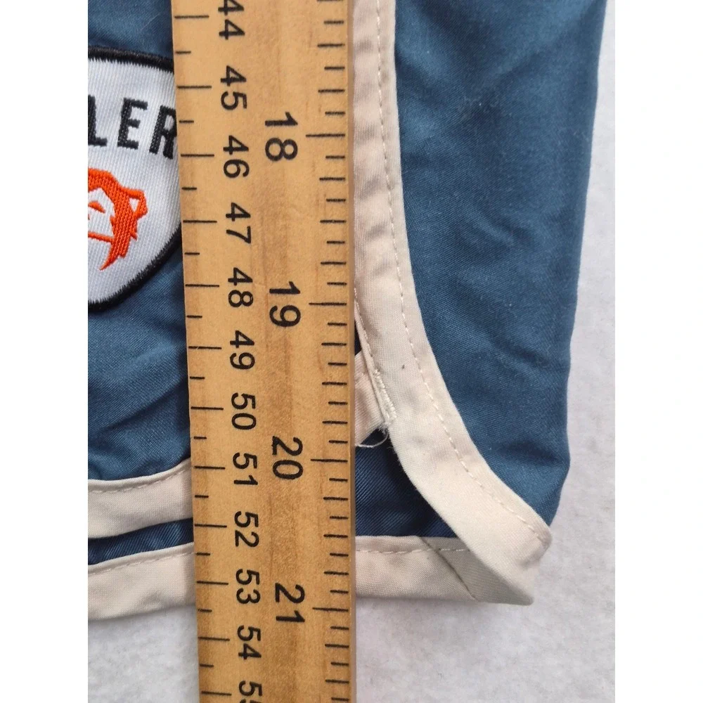 Howler Brothers Board Shorts Men's 36 Blue Cream Swim Trunks Surf Beach